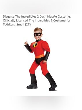 Disney - The Incredibles “Dash” costume-2T